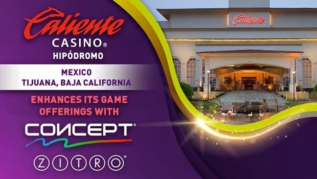 Caliente Casino Hipódromo installs Zitro’s CONCEPT cabinets