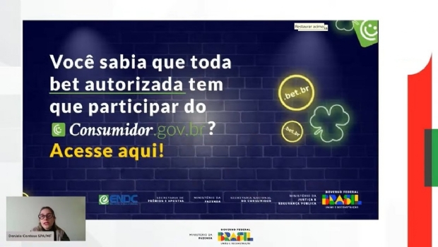Senacon e SPA apresentaram a plataforma Consumidor.gov.br para o setor de apostas