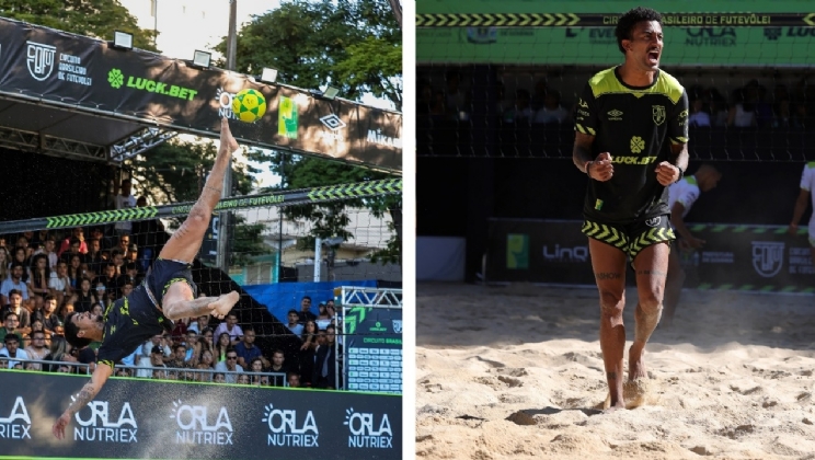 LuckBet atua como patrocinadora máster no Circuito Brasileiro de Futevôlei