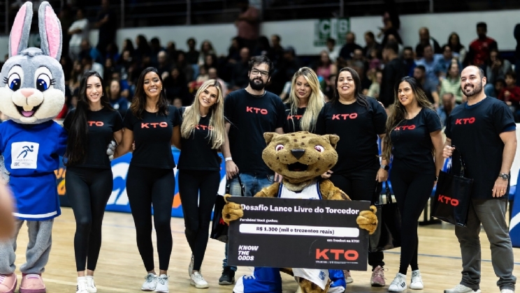 Agência Heatmap realiza ações para a KTO em partidas do Brasileirão e do NBB