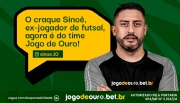 Jogodeouro.bet.br fecha parceria com o craque do futsal Sinoê