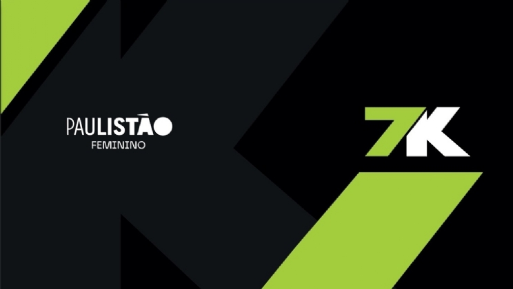 Integrante do grupo Ana Gaming, 7k é a única bet patrocinadora do Paulistão Feminino 2025