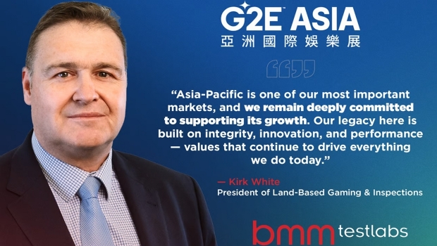 BMM Innovation Group reforça liderança na região da Ásia-Pacífico na G2E Ásia