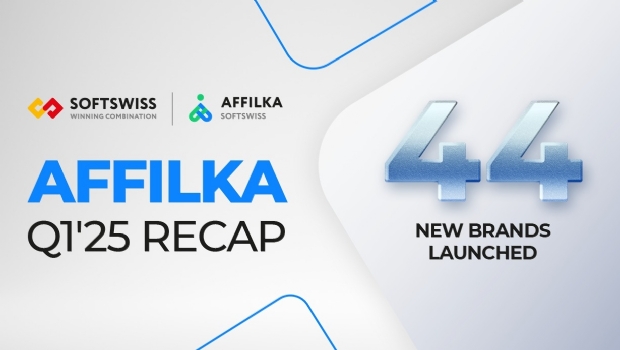 Resultados da Affilka by SOFTSWISS: crescimento de 44 novas marcas no 1º trimestre de 2025