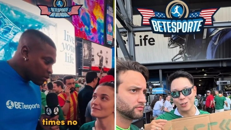 BETesporte marca presença na Copa do Mundo de Clubes com influenciadores nas ruas e nos estádios