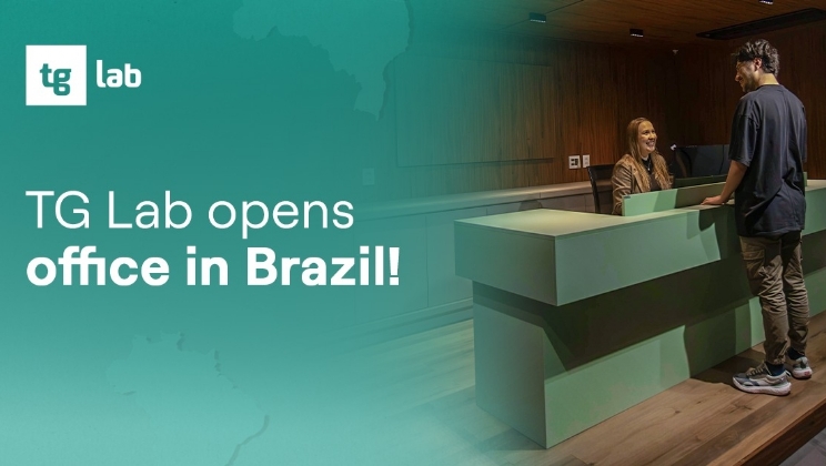 TG Lab abre escritório no Brasil reforçando sua posição como a plataforma mais localizada do mercado