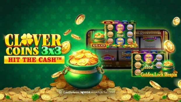 TaDa Gaming lança Clover Coins 3x3 com charme clássico e jackpots dourados
