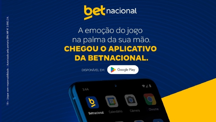 Betnacional lança aplicativo na Play Store e reforça compromisso com regulamentação do mercado