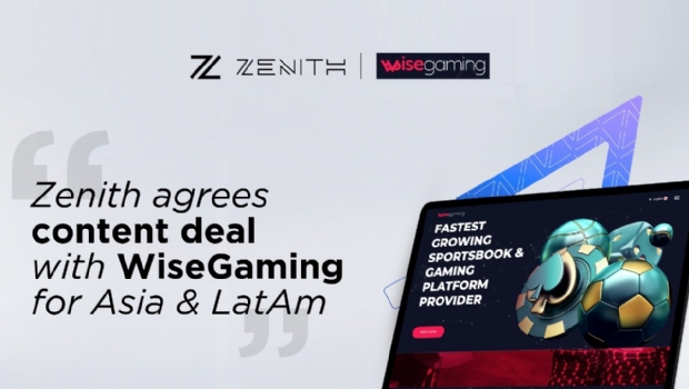 WiseGaming fecha parceria de conteúdo com a Zenith Gaming