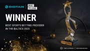 Digitain vence como "Melhor Provedor de Apostas Esportivas" no Baltics no BSG Awards 2025