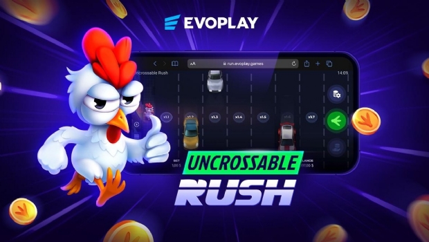 Evoplay lança seu primeiro título co-desenvolvido em parceria com SlotCatalog: Uncrossable Rush