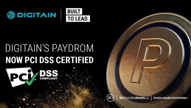 Digitain's Paydrom receives PCI DSS certification