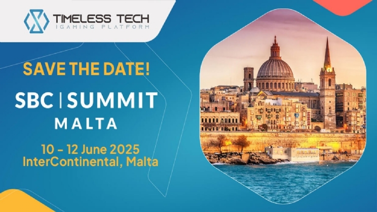 Todos os olhos em Malta: Timeless Tech chega ao SBC Summit Malta 2025