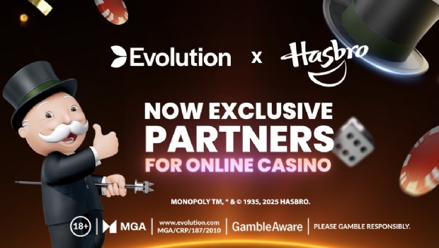 Evolution and Hasbro sign exclusive online live casino and slots partnership agreement