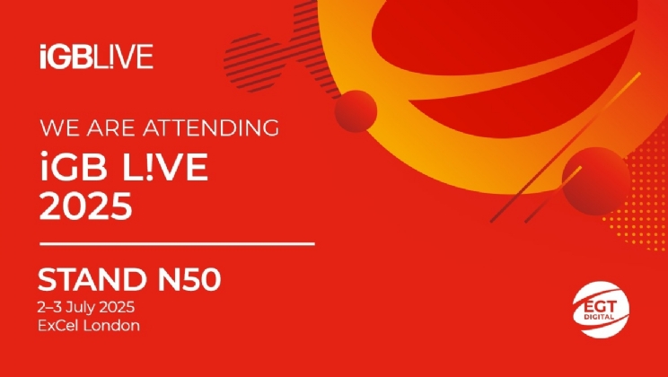 EGT Digital apresentará seus novos produtos projetados para o iGB L!VE 2025