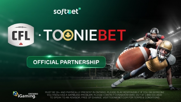 Soft2Bet’s brand ToonieBet named official sports betting and casino partner of the CFL