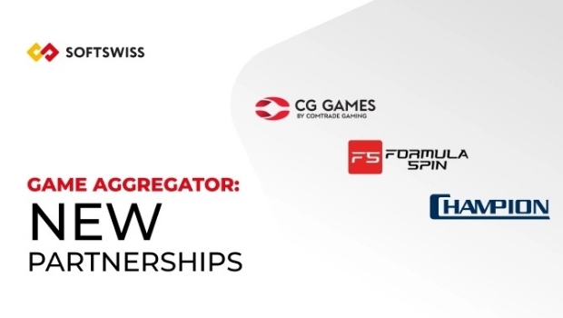 Game Aggregator da SOFTSWISS amplia seu portfólio com CG Games, Champion e Formula Spin