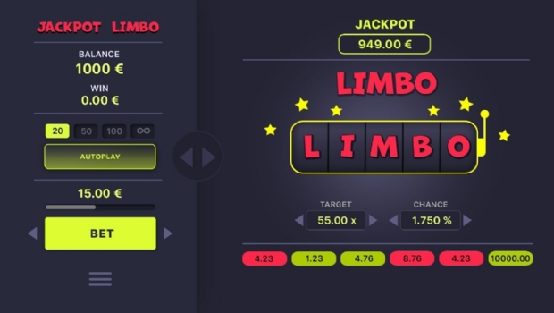 Belatra eleva o nível com o lançamento do Jackpot Limbo