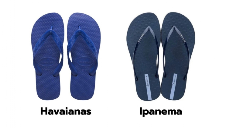 Qual sandália de borracha sua bet vai ser?