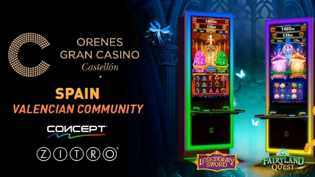 Orenes Gran Casino Castellón raises the bar with Zitro’s CONCEPT cabinet