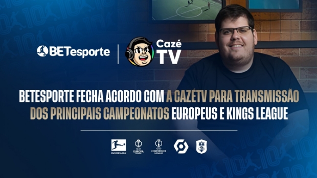 BETesporte signs sponsorship agreement with CazéTV