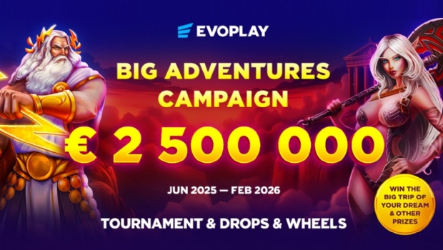 Evoplay lança torneio em rede de nove meses com premiação de € 2,5 milhões