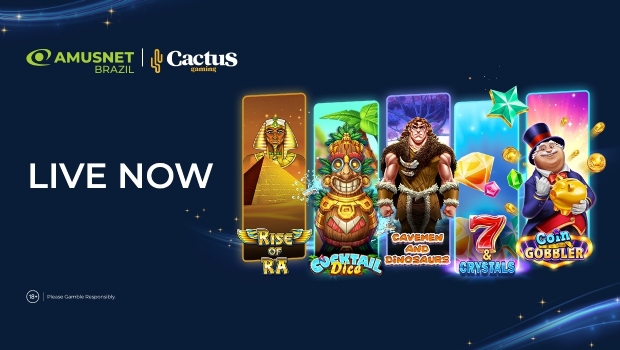 Amusnet goes live on Cactus Gaming and strengthens its position in the Brazilian market
