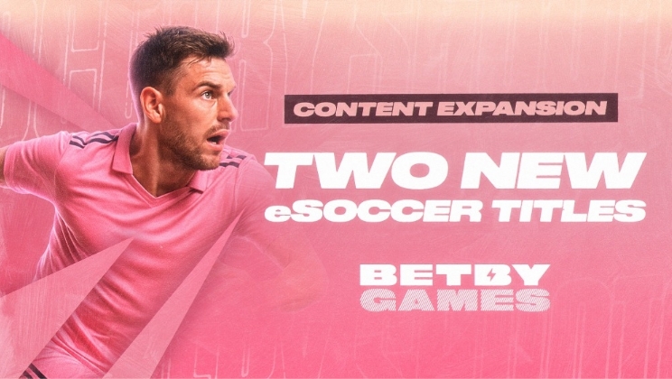 BETBY amplia o portfólio de jogos de e-sim com dois novos títulos de eSoccer