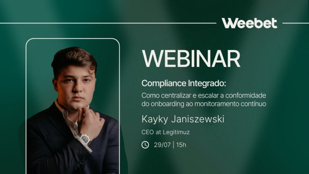Weebet webinar to explore how to scale and centralize compliance through an integrated approach