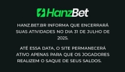 Hanzbet anuncia o encerramento de suas atividades em meio a uma forte crise interna de sócios