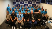 Sportradar promove palestra sobre integridade esportiva para elenco do Grêmio