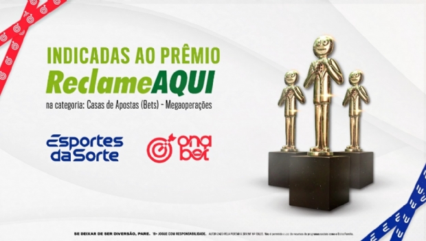 Esportes da Sorte and OnaBet nominated for the 2025 'Reclame AQUI' awards