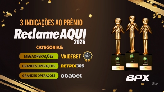 BPX Group tem Vaidebet, Obabet e Betpix365 indicadas ao Prêmio Reclame AQUI 2025