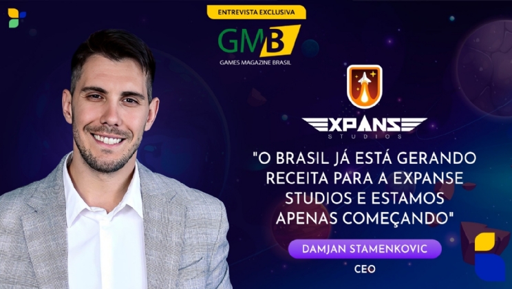 "O Brasil já está gerando receita para a Expanse Studios e estamos apenas começando"