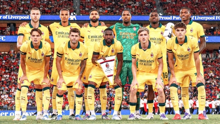 Milan estreita laços com o Brasil: uniforme amarelo e parceria com a Reals