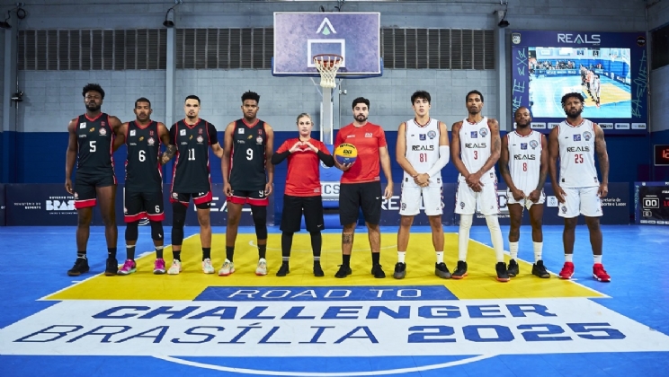 Reals patrocina última etapa do Circuito Road to Challenger Brasília de basquete 3x3