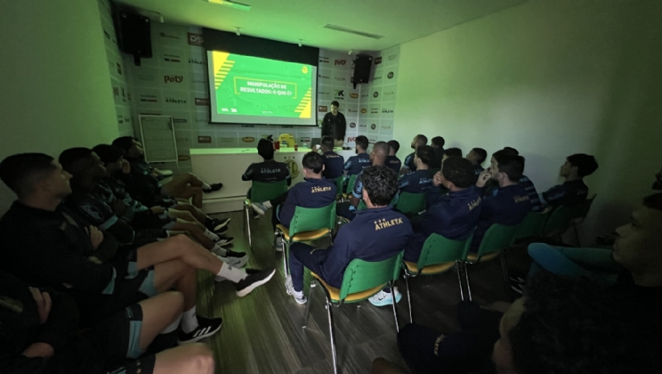 7K e Sportradar promovem workshop sobre manipulação de resultados ao elenco do Mirassol