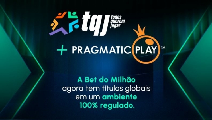 TQJ fecha parceria com Pragmatic Play e amplia portfólio na Bet do Milhão