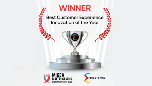 Endorphina wins “Best Customer Experience Innovation of the Year” at MIGEA