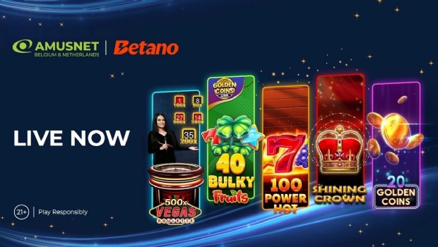 Amusnet firma parceria com a Betano para oferecer uma experiência de jogo exclusiva na Bélgica