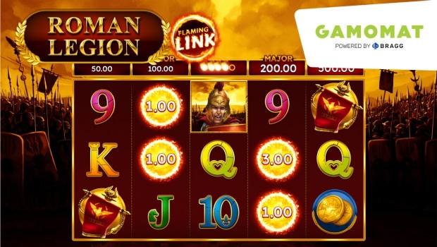 Bragg anuncia dois novos slots Roman Legion Flaming Link e Fishing Bob com recursos inovadores