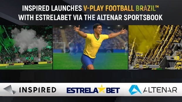 Inspired lança o V-Play Football Brasil na EstrelaBet por meio da Altenar