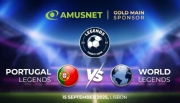Amusnet será Patrocinador Ouro do Legends Charity Game para arrecadar € 1 milhão
