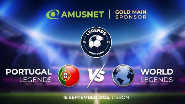 Amusnet será Patrocinador Ouro do Legends Charity Game para arrecadar € 1 milhão