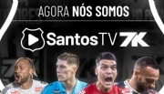 Patrocinadora máster do clube, 7K assume os naming rights da Santos TV