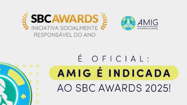 A entidade brasileira AMIG é indicada no SBC Awards por iniciativa de Jogo Responsável