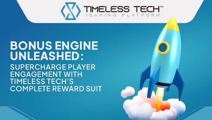Bonus Engine liberado: aumente engajamento de jogadores com suíte de recompensas da Timeless Tech