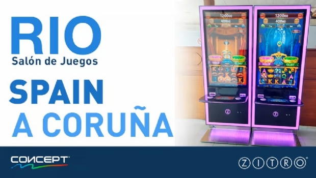Salón Río gaming halls in A Coruña introduce Zitro CONCEPT cabinet