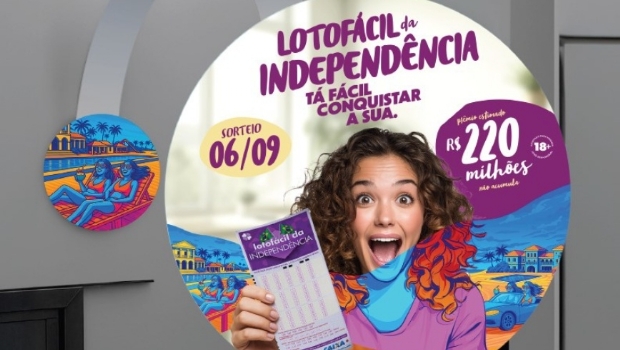 Apostas exclusivas da Lotofácil da Independência de R$ 220 mi começam nesta quarta (27)