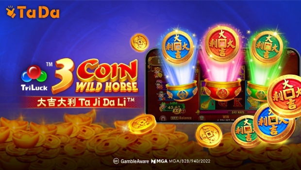 TaDa se prepara para emoções em 3 Coin Wild Horse